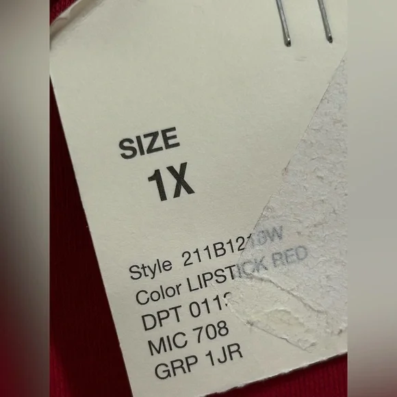 Bechamel - Women’s Vibrant Red Pull-On Pants - Picture 10 of 11